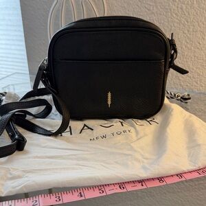 Black Crossbody Bag by Thacker